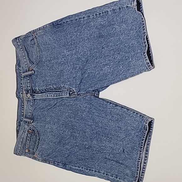 Levi's Men's Blue Denim Classic Fit Denim 505 Shorts - Size 42 - Picture 1 of 16